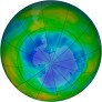 Antarctic Ozone 2009-08-07